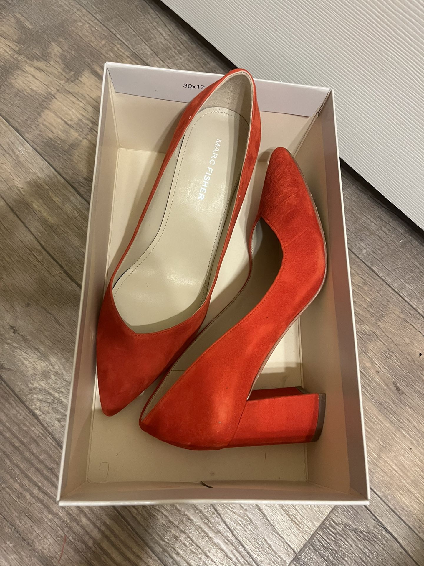 Marc Fisher Red Heels Size 8