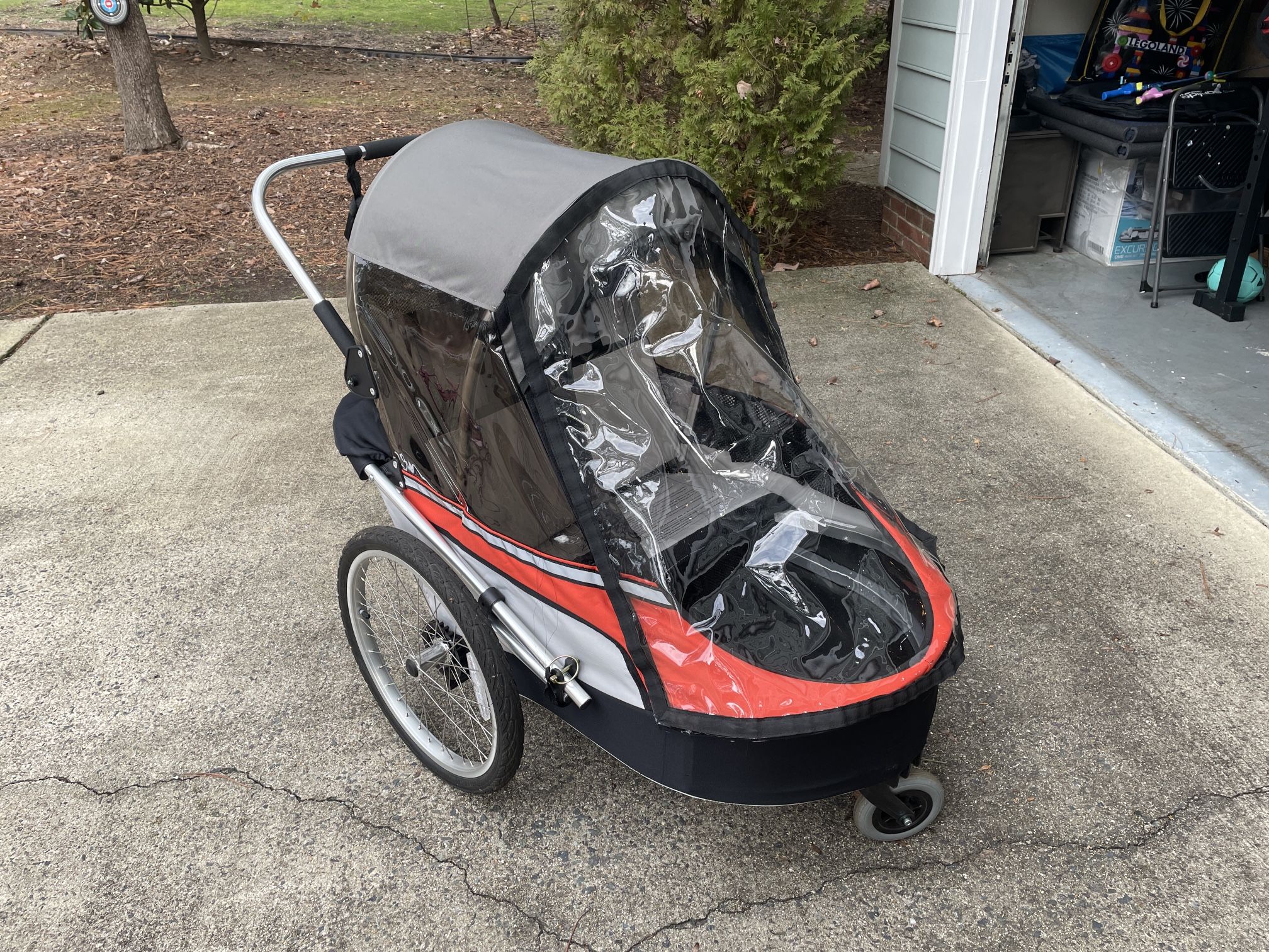 Wike Premium Double Bike Trailer 