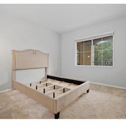 Good Condition Queen Bed Frame 