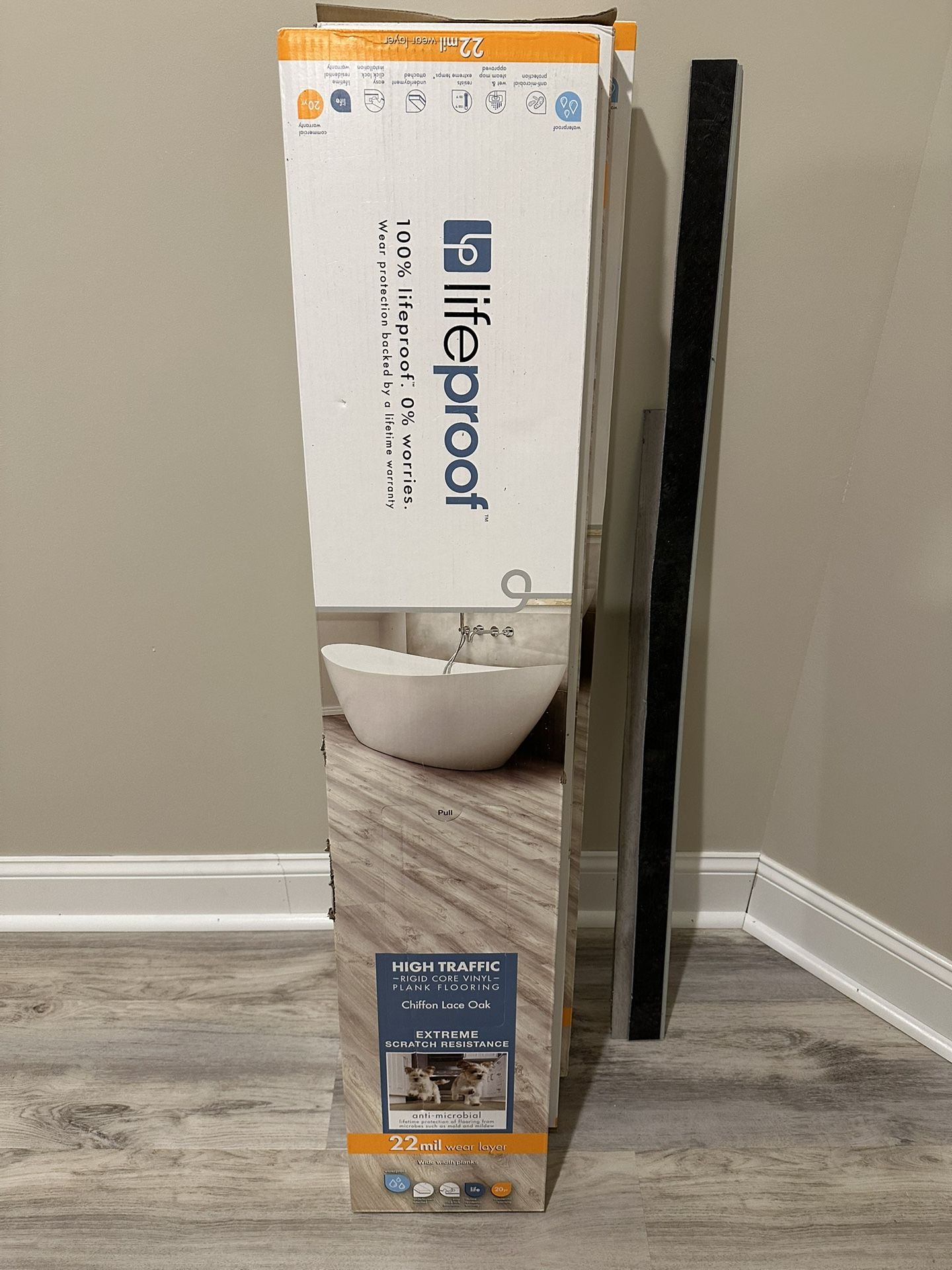 Lifeproof Vinyl LVP Flooring