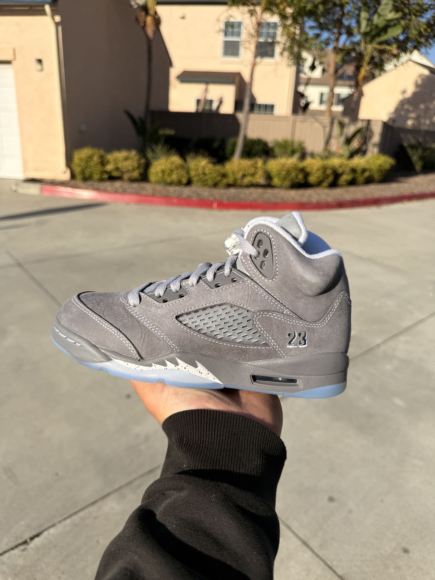 Jordan 5 Wolf Grey 4.5 GS