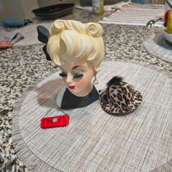Lady Head Vase