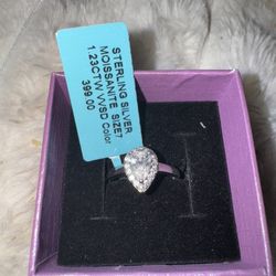 Moissanite Ring Size 7 