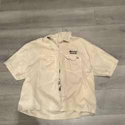Abercrombie Cropped Button Up 