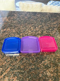 Sandwich-Shaped Plastic Food Storage Containers (UTC Area)