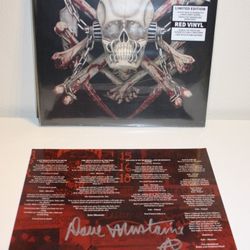 Megadeth - Killing is my business... Red Vinyl- SIGNED