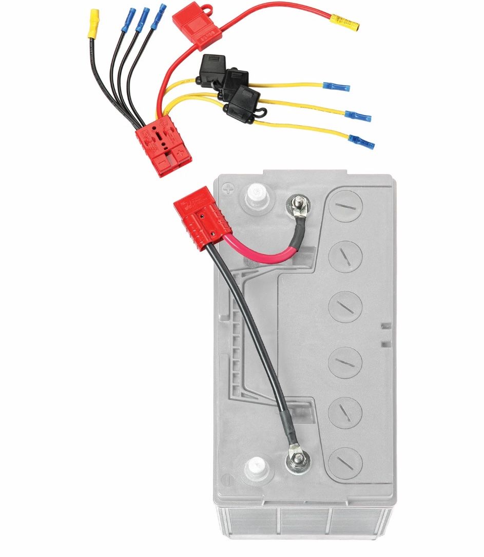 Connect-Ease RCE12VB4FK Easy 4 Lead Fused Device Connection Kit-Clam Pack