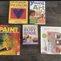 Books To Use With Kids-art/craft/ activities. Most If Not All Look New $40