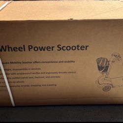 4 Wheel Mobility Scooter