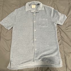 Blue Men’s Button Down 