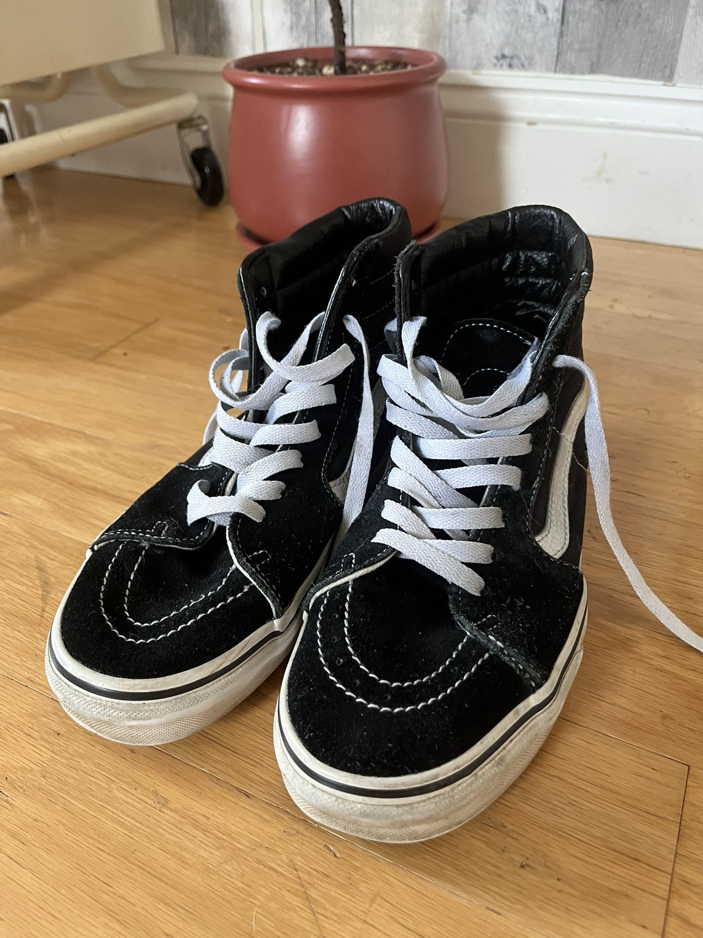 High Top Black Vans