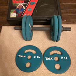 York Dumbbell With Plates