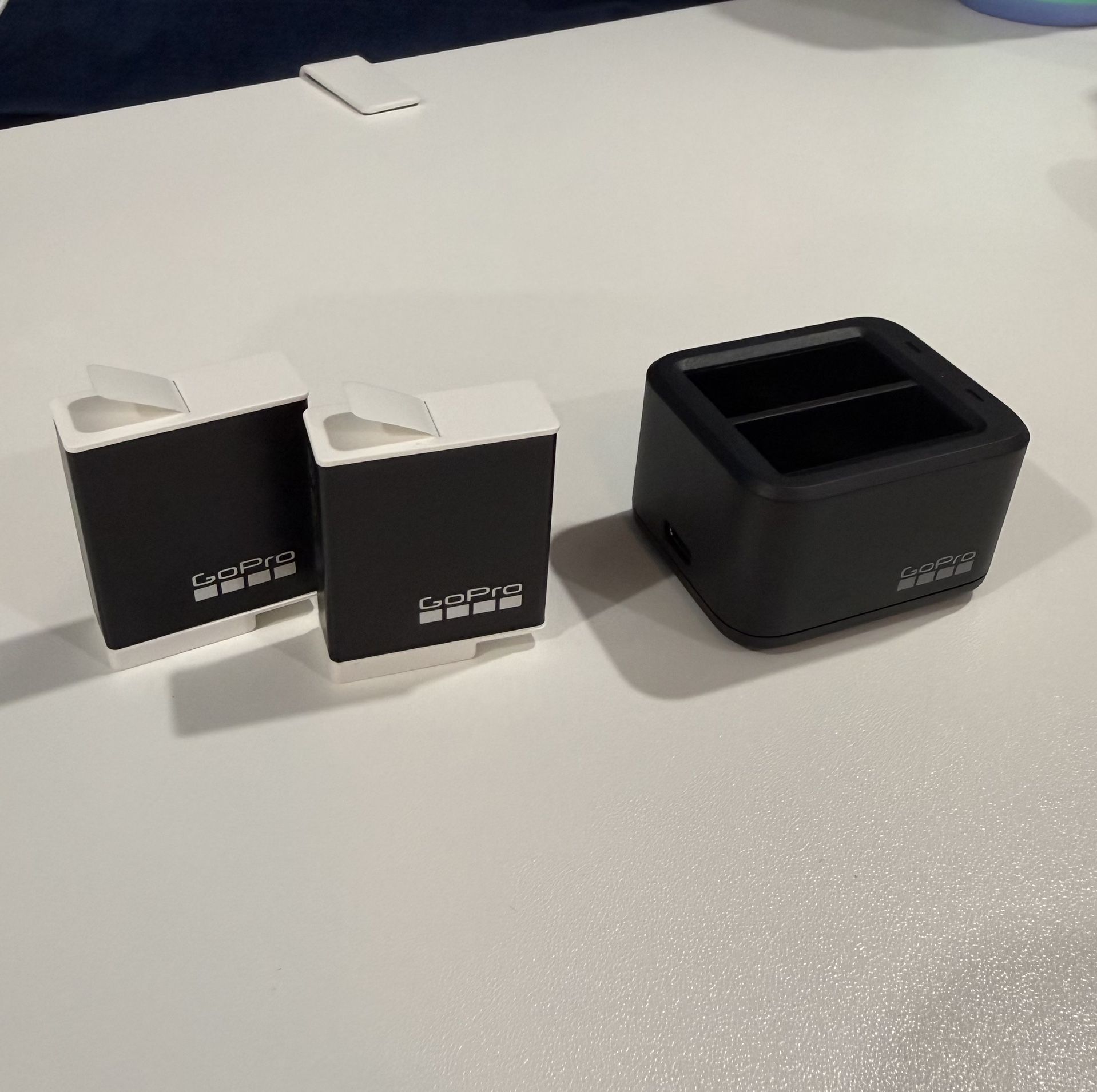 GoPro - Dual Battery Charger + Battery for HERO12 Black/HERO11 Black/HERO10 Black/HERO9 Black - Black