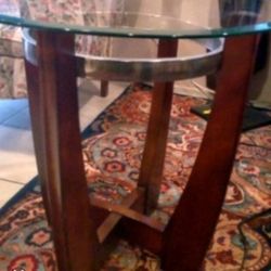 2 Side Tables For $75 Good Condition