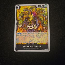 One Piece Kurozumi Orochi 4000 Op11-085 C