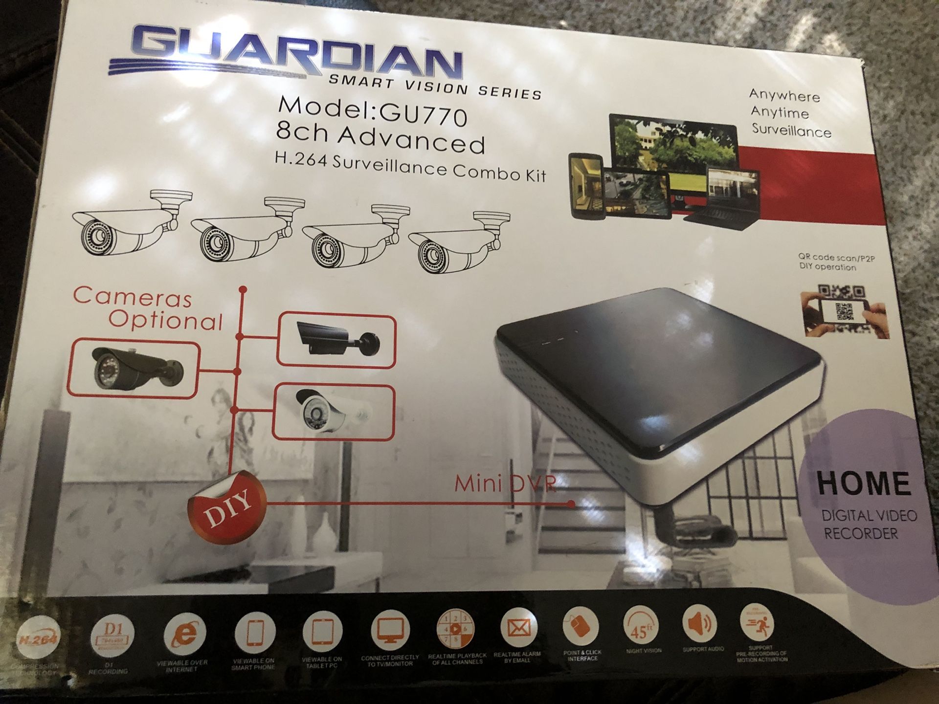 Guardian smart vision series/Surveillance cámaras