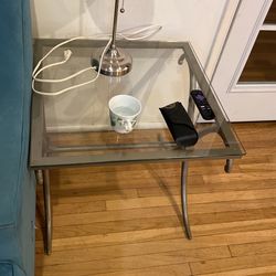 glass table
