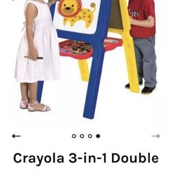 Crayola Board, Double Side, Red&  Blue Color