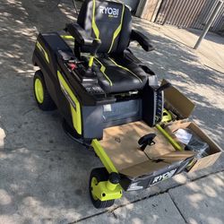 RYOBI 80V HP Brushless 30 in. Battery Electric Cordless Zero Turn Riding Mower with (2) 80V 10 Ah Ba