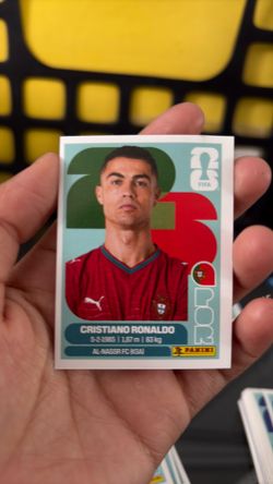 Miss cut Cristiano Ronaldo panini