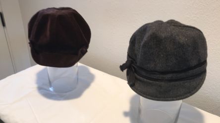 Gap Beret Velvet And Wool Hats . $15 Each.