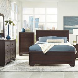 4-PCS Queen Size Bedroom Set In Offer 🔥🔥🔥