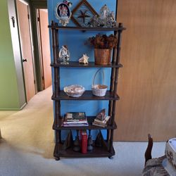 Wood Shelving Unit