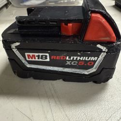 Milwaukee M18 5.0