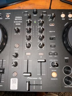 Pioneer DJ DDJ-FLX4 2-deck Rekordbox and Serato DJ Controller - Graphite
