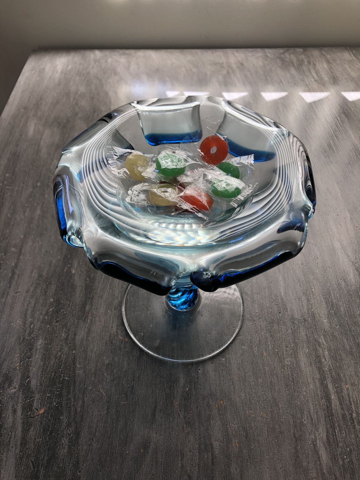 Waterford crystal candy dish.
