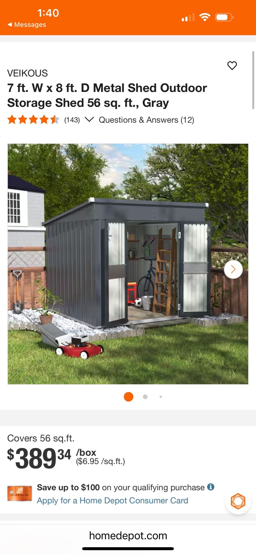 7x8 shed