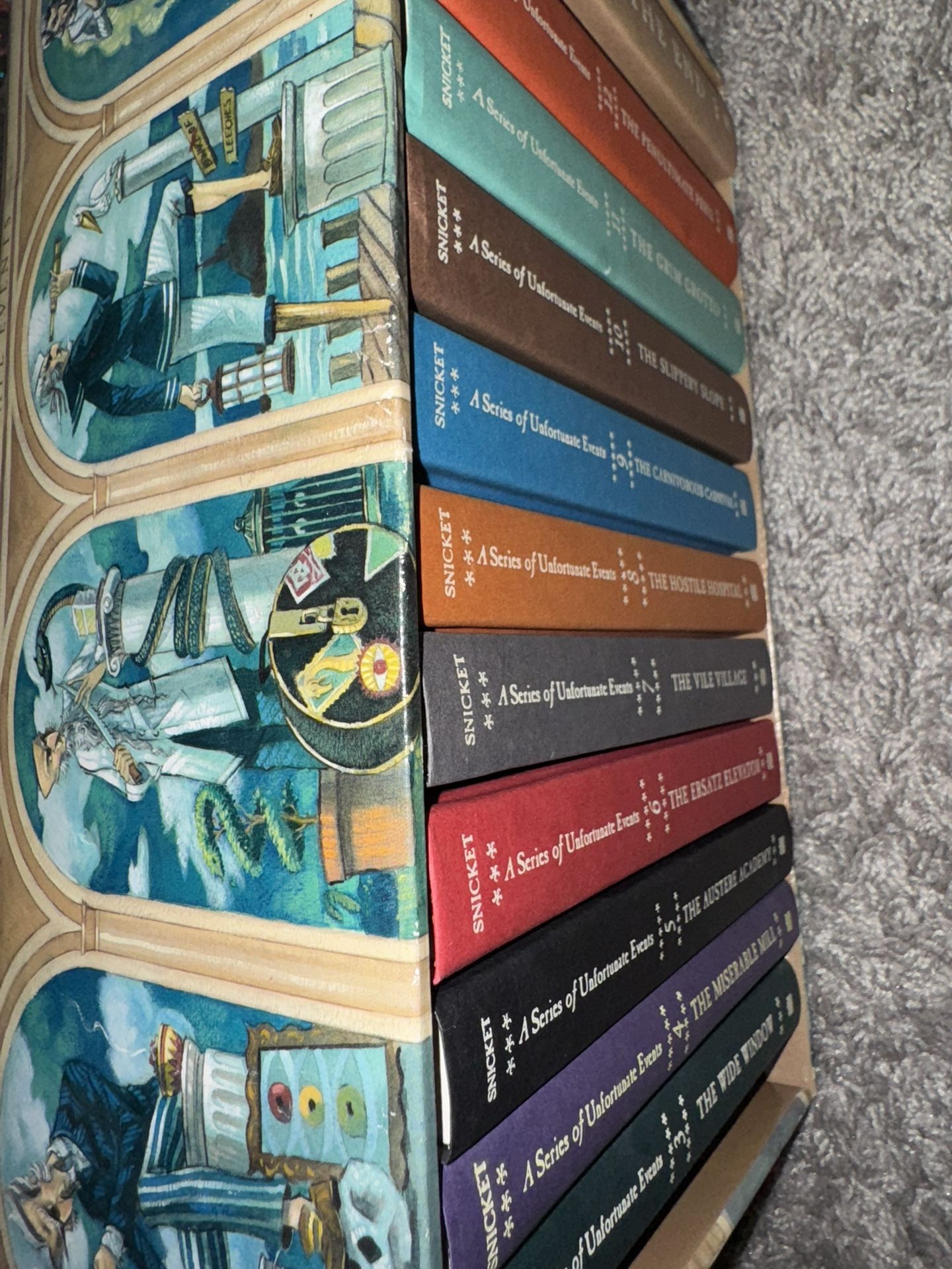 Series Of Unfortunate Events Books