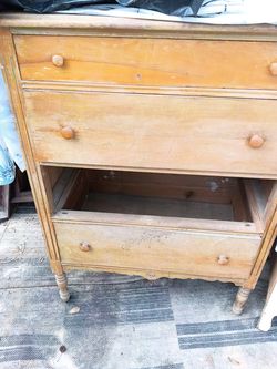Upright dresser. Have other deawer