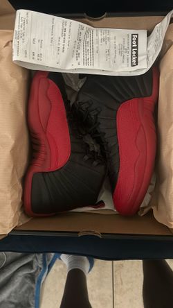 Jordan 12 black red