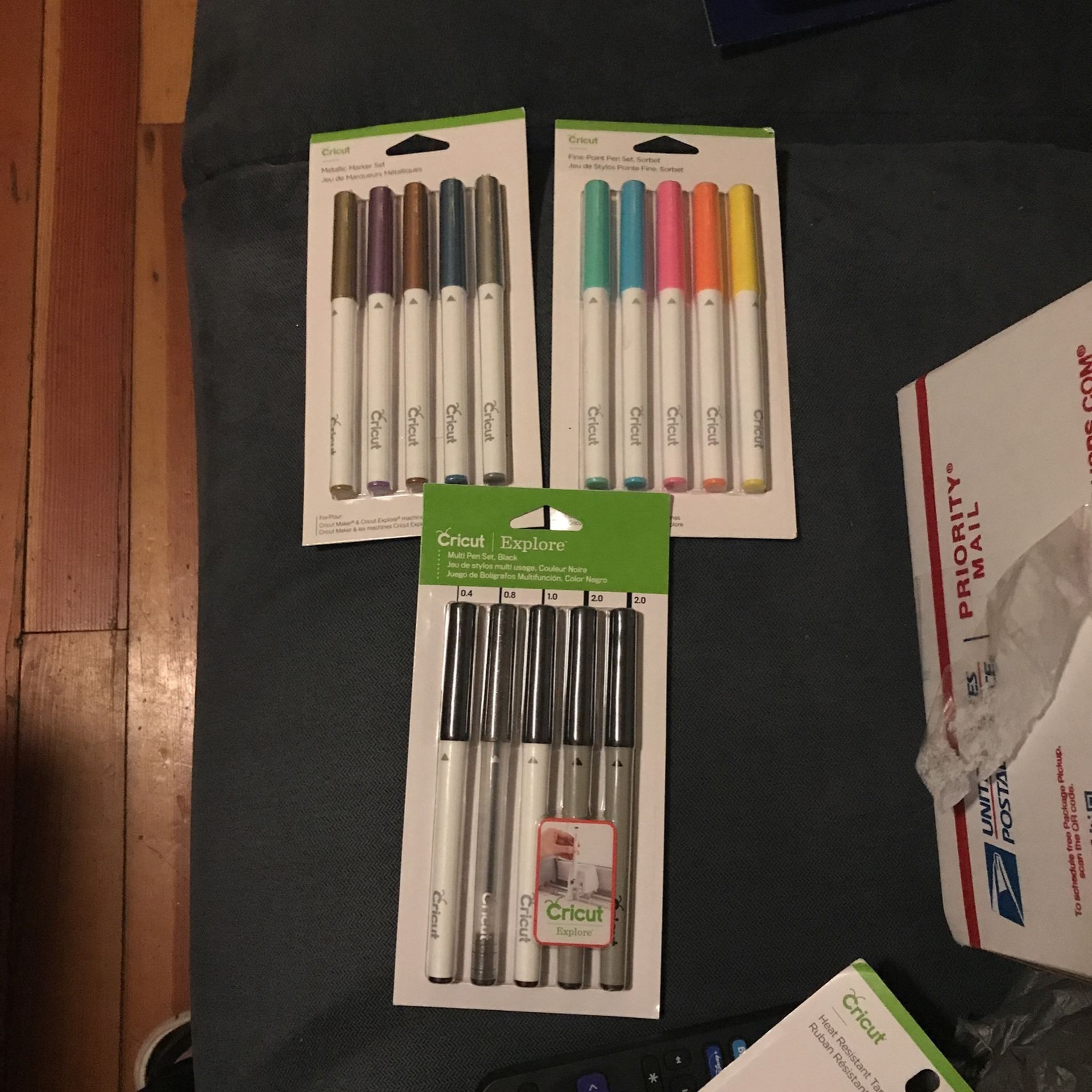 3 Pc CRICUT Explore Marker 5 Packs