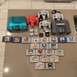 Nintendo 64 n64 consoles games