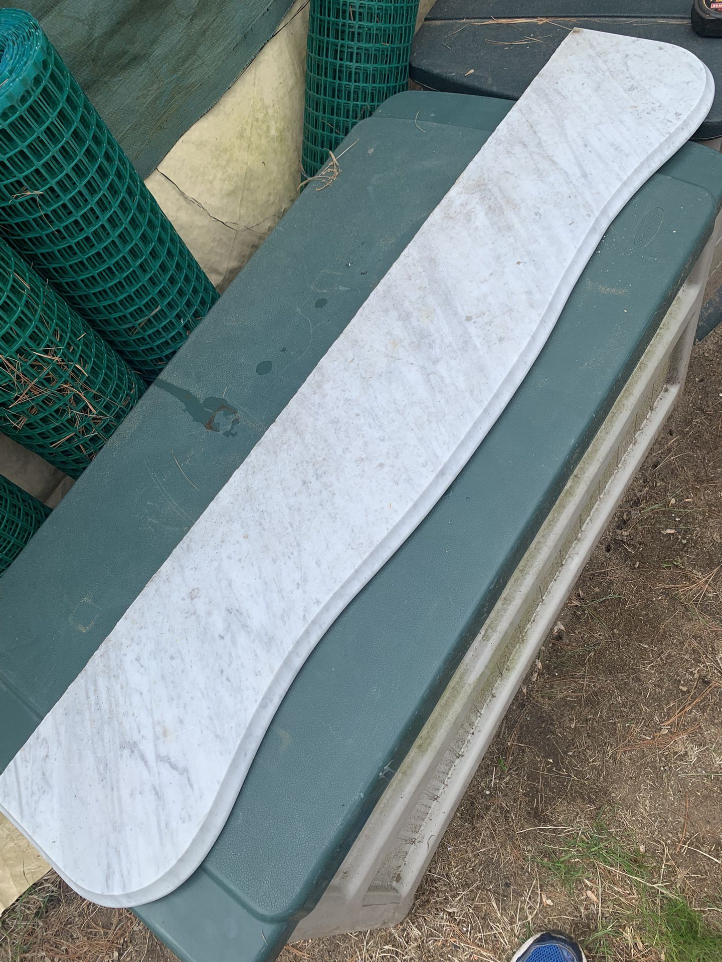 Vintage Marble Shelf Or Mantle