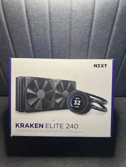 NZXT Kraken Elite 240 LCD AIO + 2 RGB Fans + RGB Fan Controller