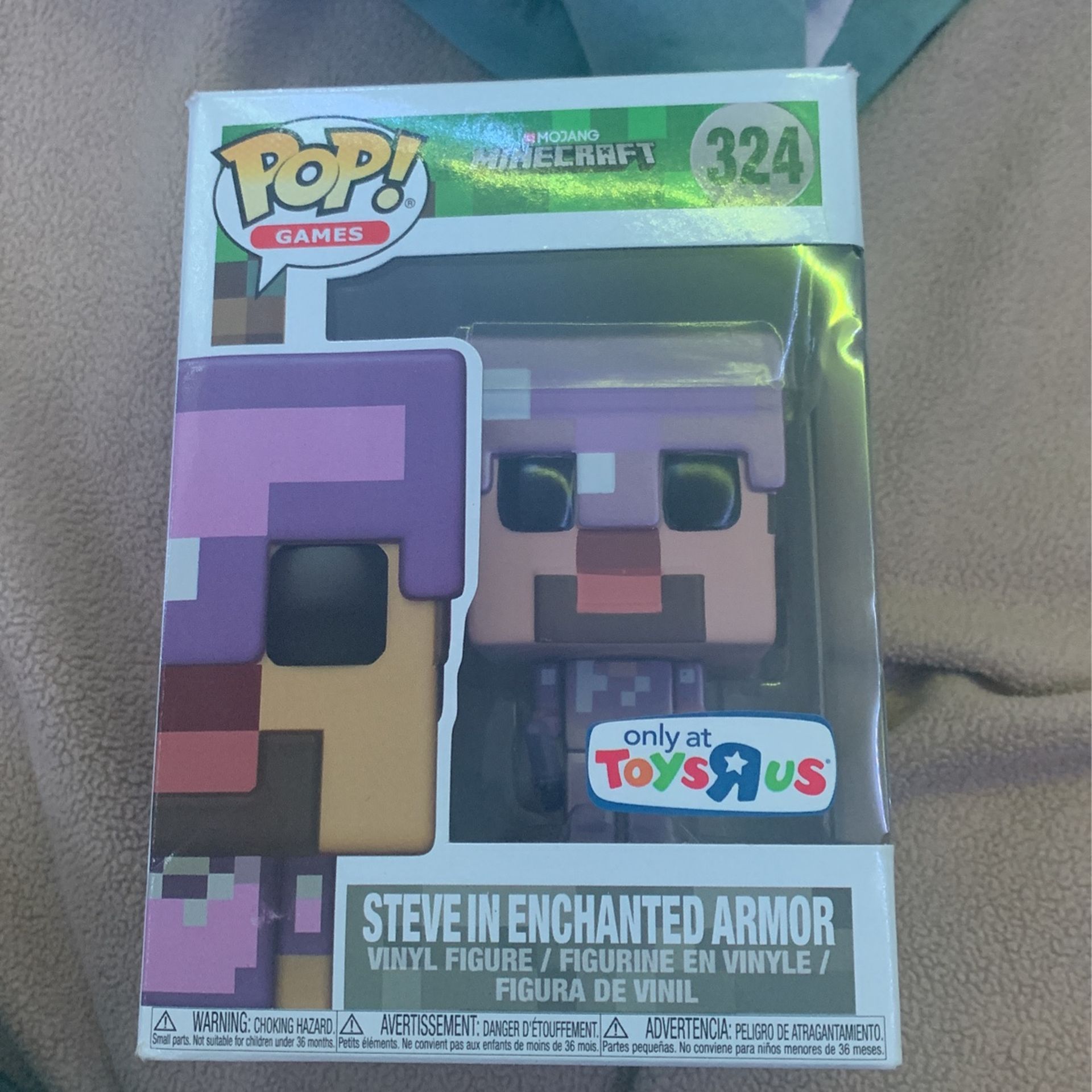 micraft steve in enchated armor only at toyRus