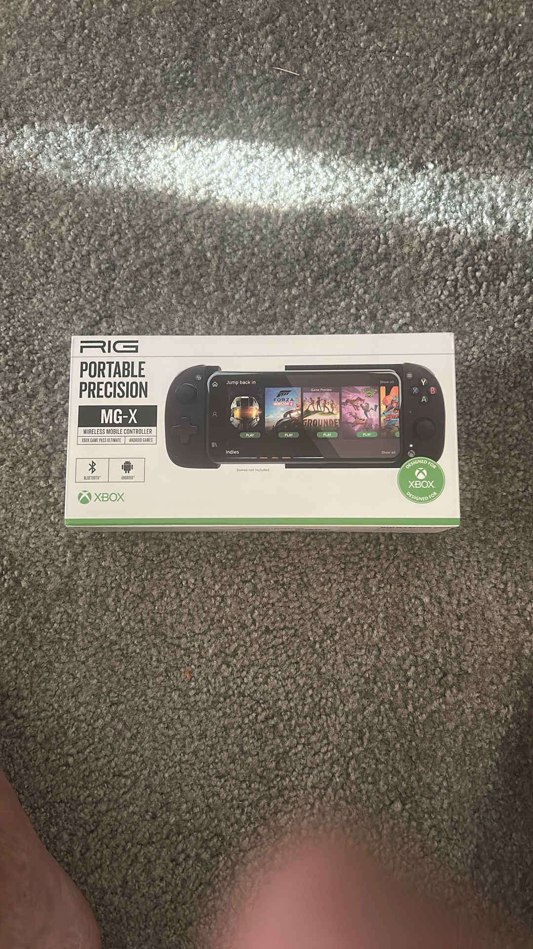 RIG MG-X Android Wireless Portable Precision Mobile Gaming Controller Nacon