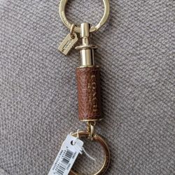 Coach key ring fob 