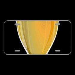 License Plate Novelty Car Front Glass Champagne Flute Champagne Glass