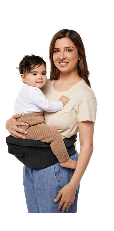 Aiebeo Waist Hip Baby Sitter carrier Black