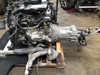 Vhr/Jk41b engine and transmission from a 2013 Nissan 370Z
