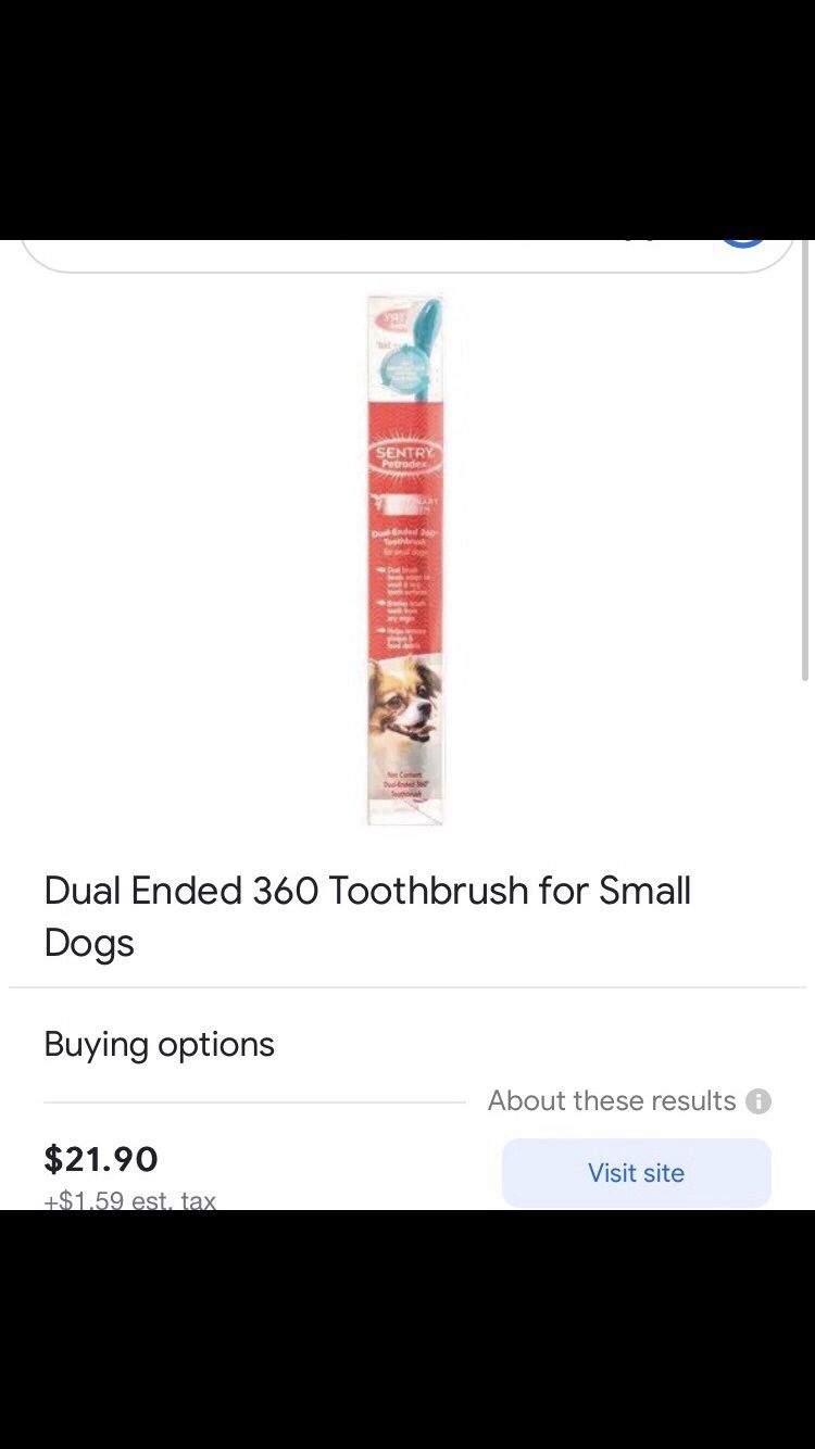 BRAND NEW DOG TOOTHPASTE 