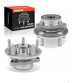 A-Premium 2 x Front or Rear Wheel Bearing and Hub Assembly with 5-Lug Compatible with Hyundai & Kia - 2017-2023 - Elantra, Elantra GT, Ioniq, Kona, Ve
