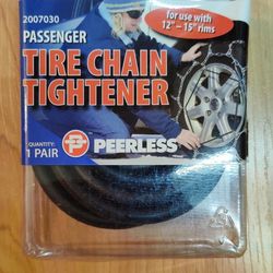 Peerless 12'' - 15'' rims Chain Passenger Rubber Chain Tighteners, (contact info removed)