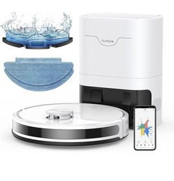 Honiture Q6se: LiDAR Robot Vacuum & Mop with Auto-Empty Dock, 6000Pa, Smart Mapping, Voice Control, 97%+ Dust Pickup, 3L Dust Bag, 2 Months Hands-Free