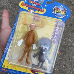 Rocky & Bullwinkle Figures 