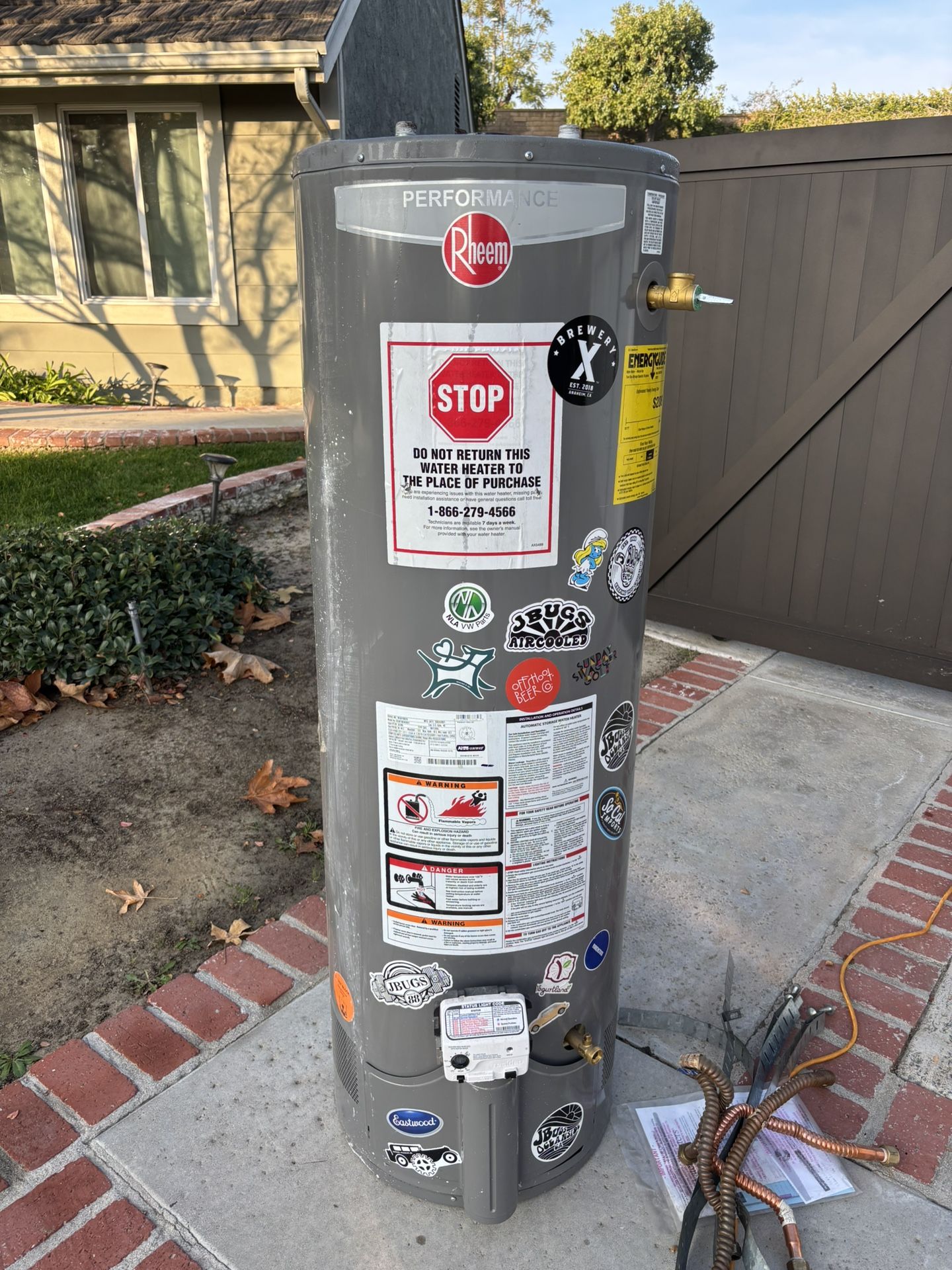 40 Gallon Rheem Gas Water Heater